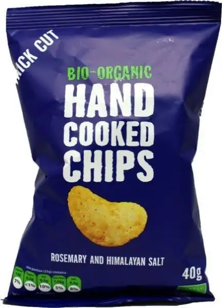 Chips handgekochtes Rosmarin Himalaya-Salz 40 Gramm