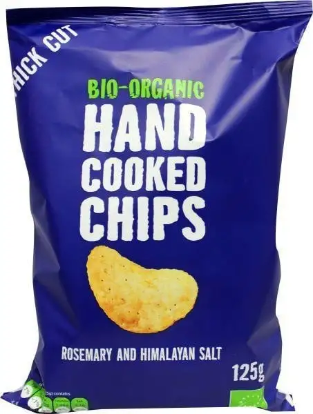 Trafo Chips handgekochtes Rosmarin-Himalaya-Salz Bio (125 gr)