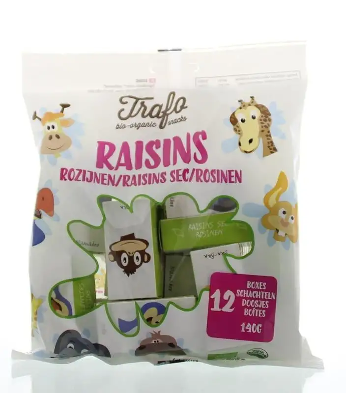 Trafo Rosinen Kinderbox Bio (140 gr)