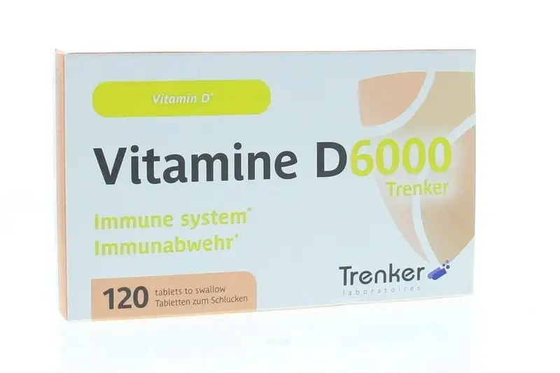 Trenker Vitamin D6000 (120 Tab)