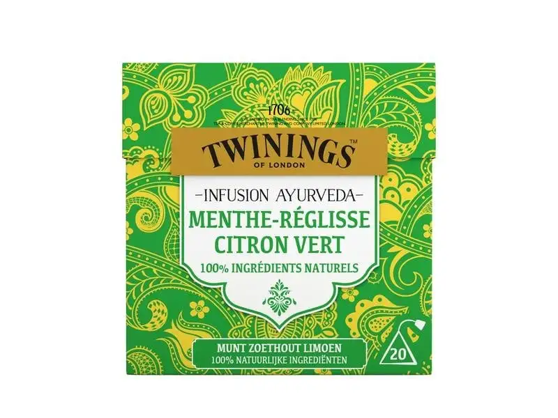 Twinings Ayurveda Minze Lakritz Limette (20 Beutel)