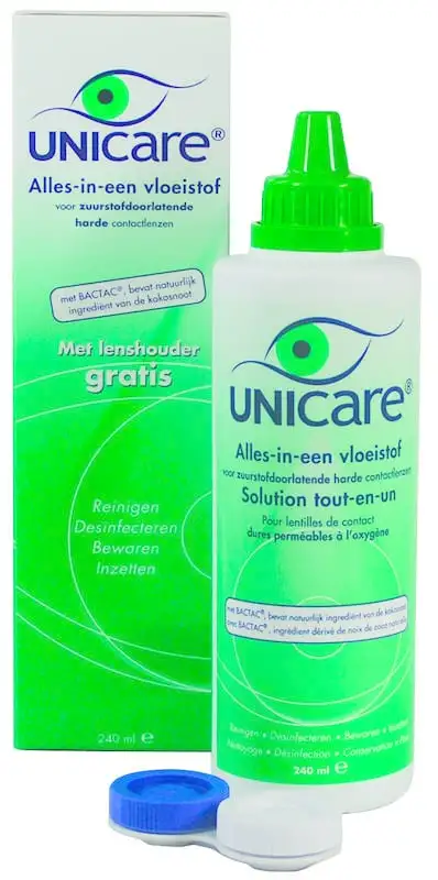 Unicare All-in-one flüssige Hartlinsen (240 Ml)