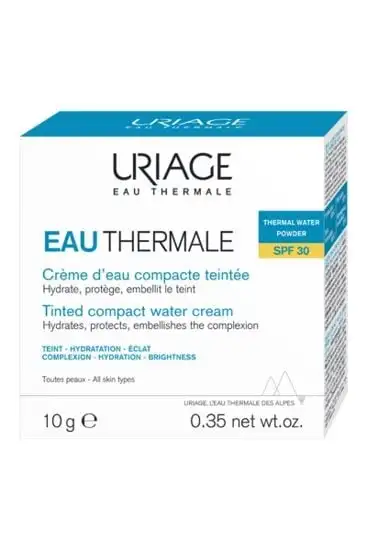 Uriage Thermal Wasser D Eau Compact Teinte SPF30 (10 Gramm)