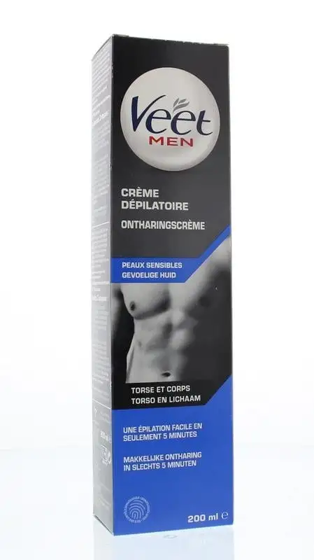 Veet MännerCreme sensitiv (200 Ml)
