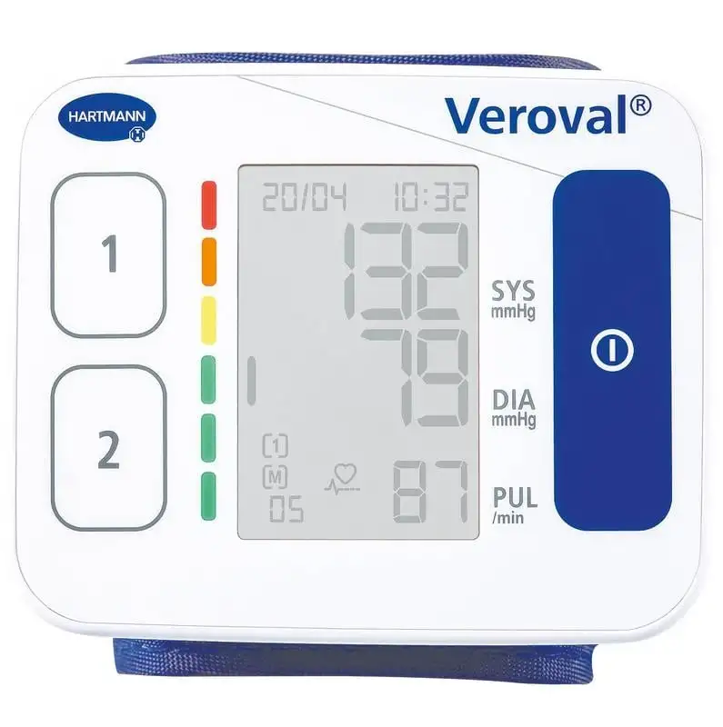 Veroval Kompaktes Handgelenk-Blutdruckmessgerät (1 Stück)