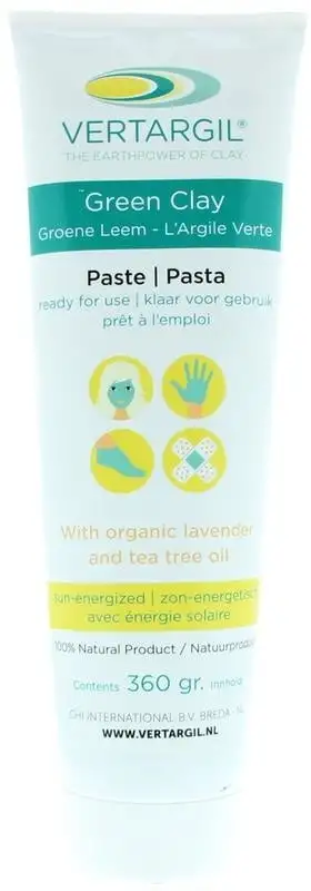 Vertargil Grüne Tonpaste in Tube (360 gr)