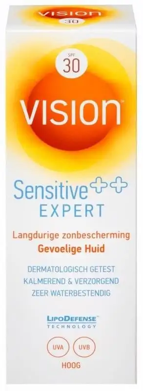 Vision Hochempfindlicher Lichtschutzfaktor 30 185 Ml 185 Ml