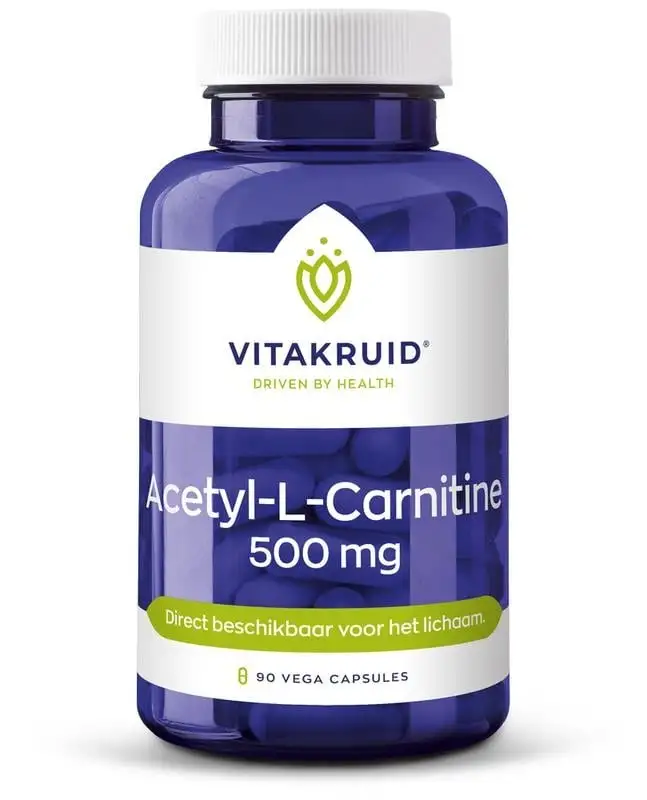 Vitakruid Acetyl-L-Carnitin 500 mg (90 Soft Caps)
