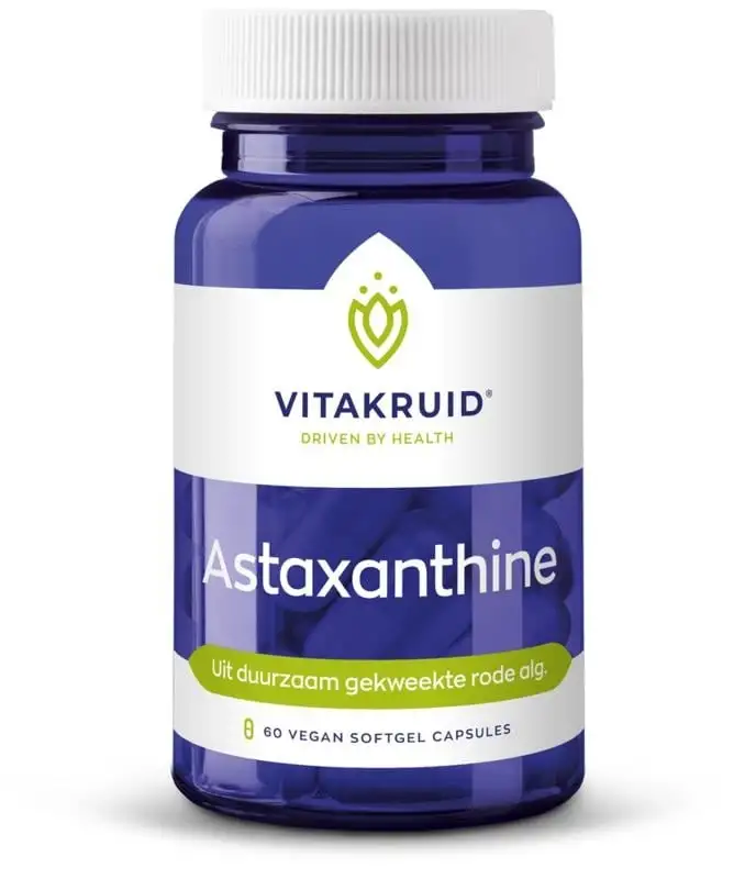 Vitakruid Astaxanthin vegan aus nachhaltig gezüchteten Algen (60 Softgels)