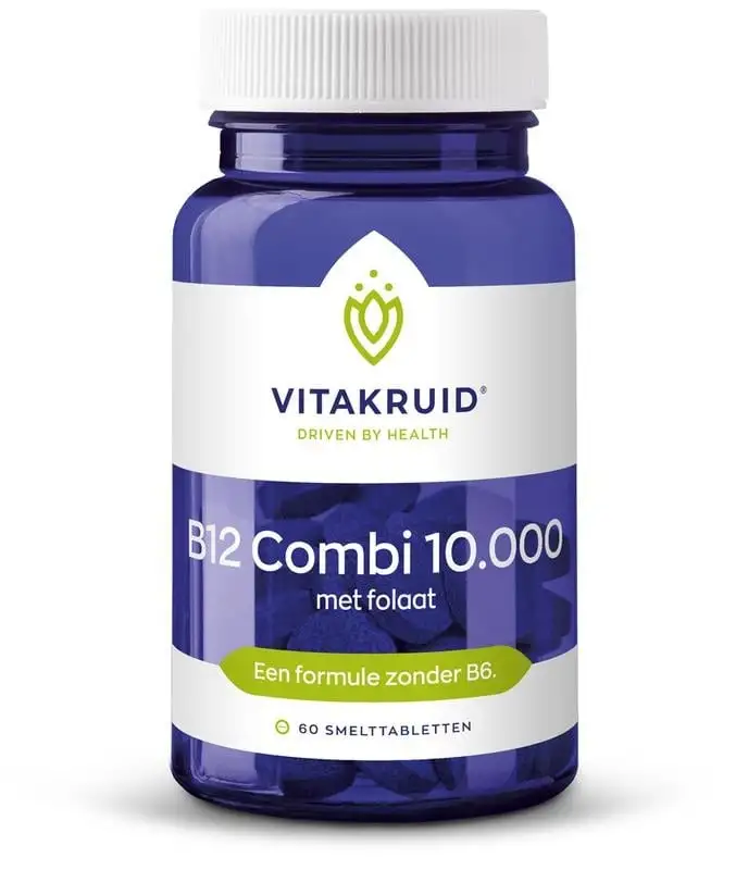 Vitakruid B12 Combi 10.000 mit Folsäure (60 Tab)