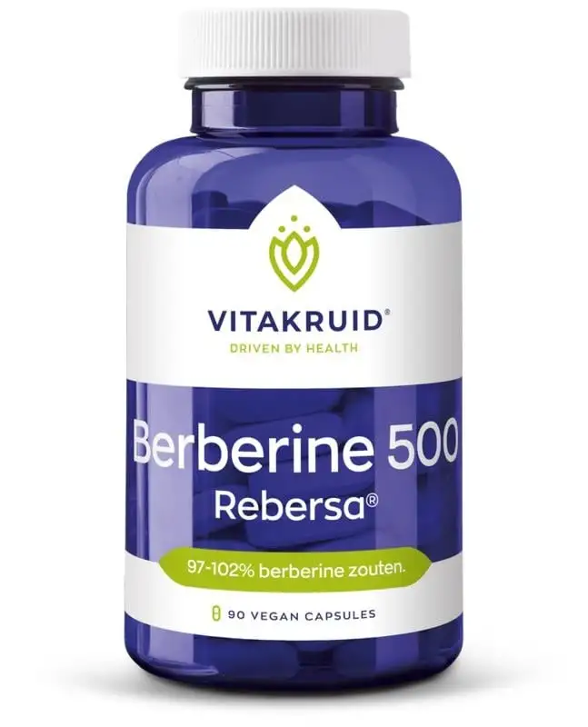 Vitakruid Berberine 500 Rebersa 97-102 % Berberinsalze (90 VCaps)