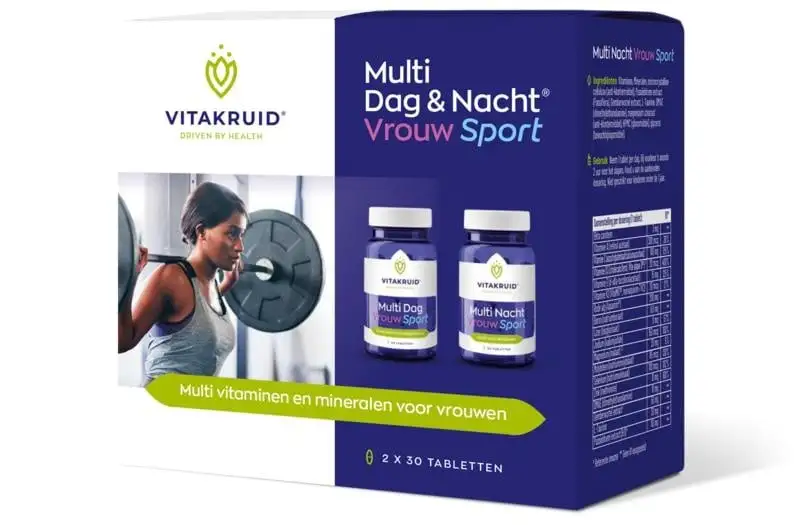 Vitakruid Multi Tag & Nacht Frauensport 2 x 30 (60 Tab)