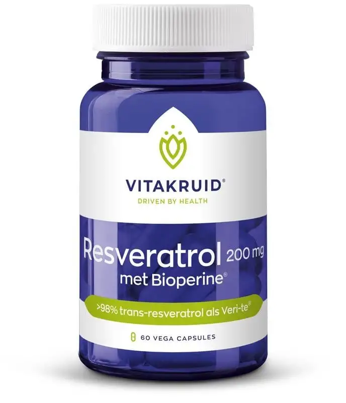 Vitakruid ResveratRol 200 mg mit Bioperin (60 VCaps)