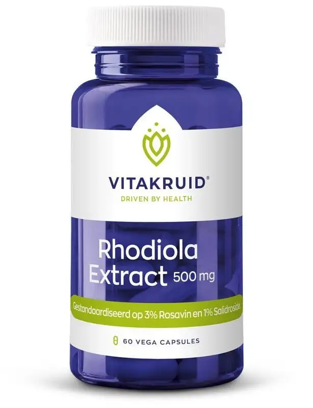 Vitakruid Rhodiola-Extrakt 500 mg (60 VCaps)