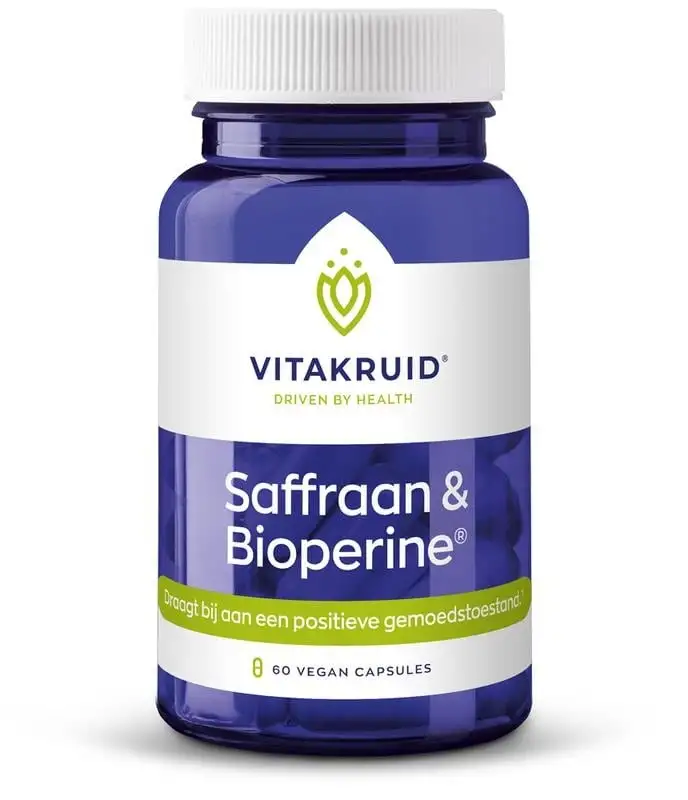 Vitakruid Safran 28 mg (Affron) & Bioperin (60 VCaps)