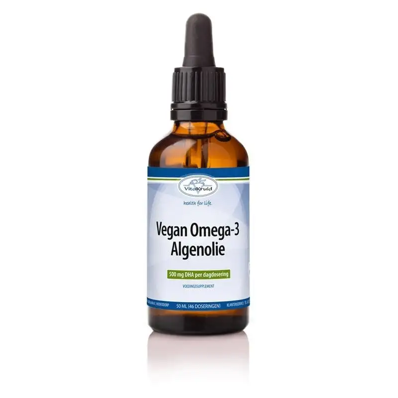 Vitakruid Veganes Omega 3 Algenöl 1250 Triglyceride 500 DHA (50 Ml)