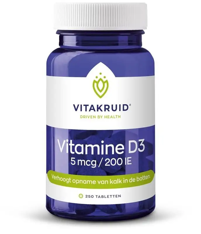 Vitakruid Vitamin D3 5 µg / 200 IE (250 Tab)