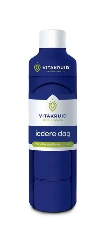 Vitakruid Wasserflasche mit Pillendose 375Ml (375Ml)