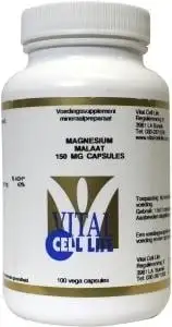 Vital Cell Life Magnesiummalat 150 mg (100 VCaps)