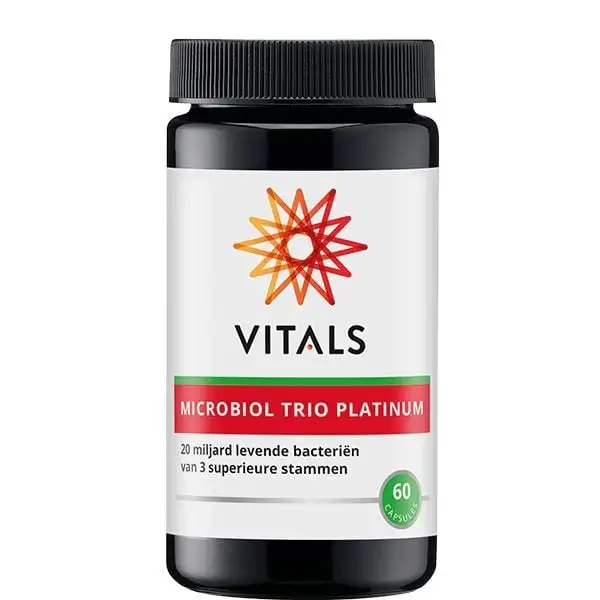 Vitals Microbiol Trio Platin (60 Caps)