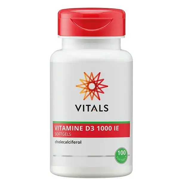 Vitals Vitamin D3 1000IE (100 Caps)