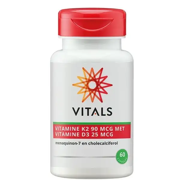 Vitals Vitamin K2 + D3 (60 Caps)
