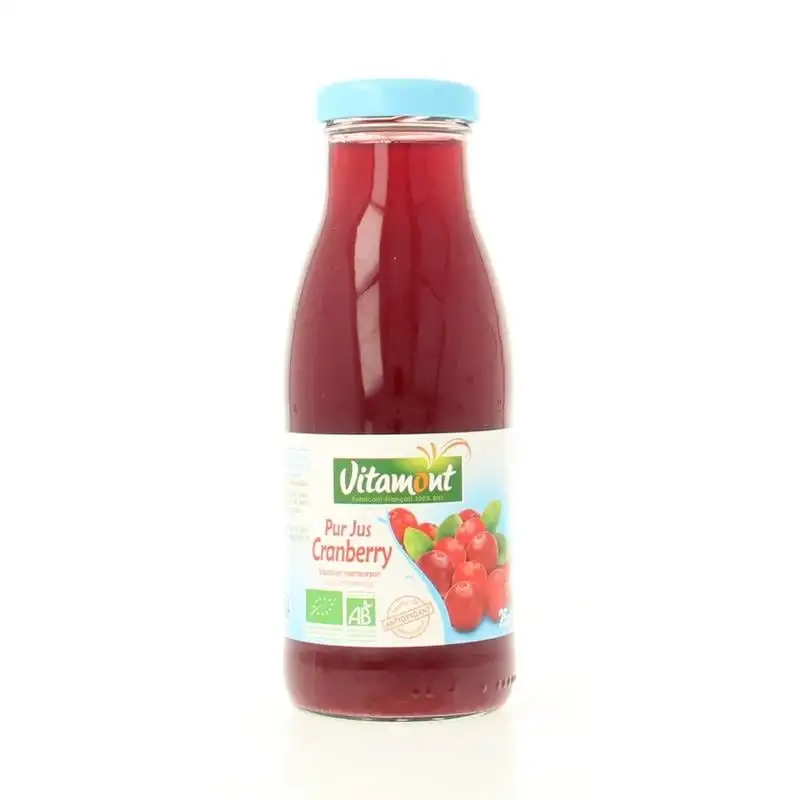 Vitamont Pure Cranberrysaft Mini Bio (250 Ml)