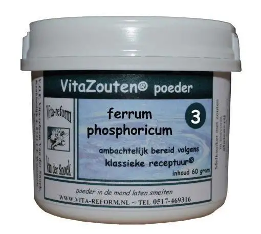 Vitazouten Ferrum phosphoricum Pulver Nr. 03 (60 g)