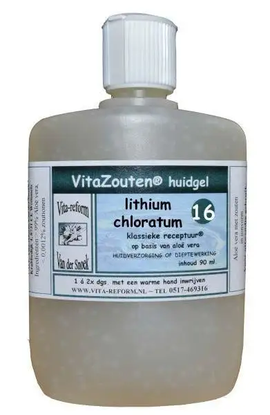 Vitazouten Lithium Chloratum Skin Gel Nr. 16 (90Ml)