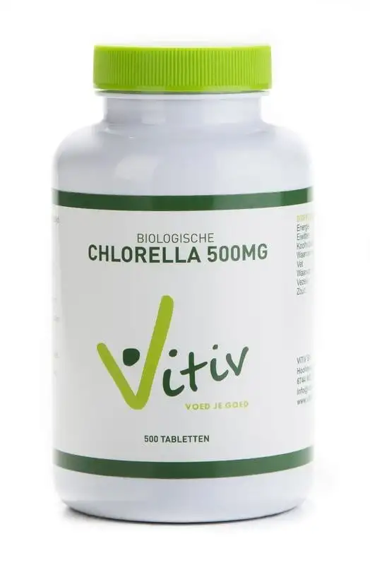 Vitiv Chlorella 500 mg Bio (500 Tab)
