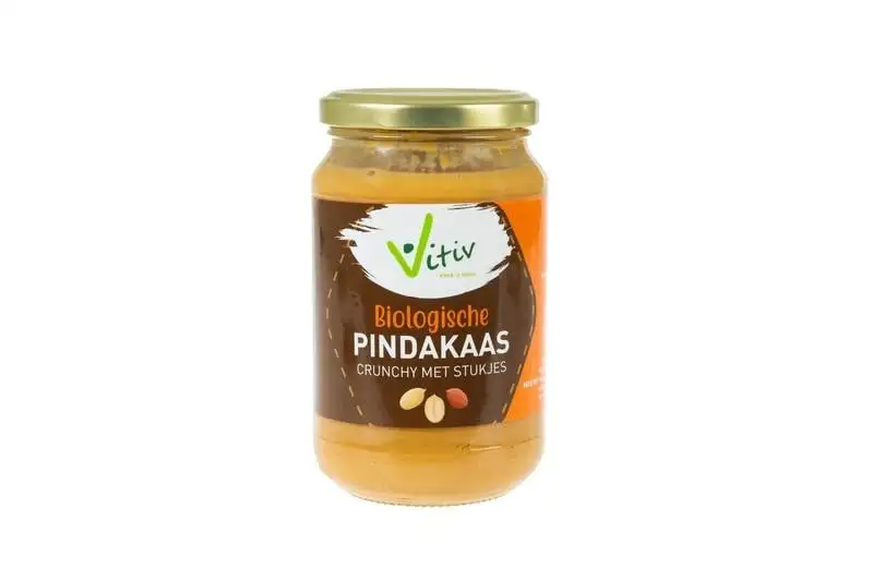Vitiv Erdnussbutter knusprig mit Bio-Stück