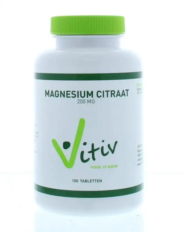 Vitiv Magnesiumcitrat 200 mg (100 Tab)