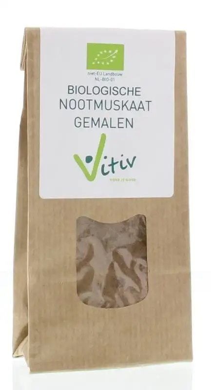 Vitiv Muskatnuss gemahlen bio (40 gr)