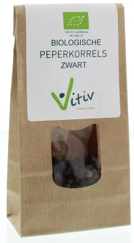 Vitiv Pfefferkorn schwarz bio (40 gr)