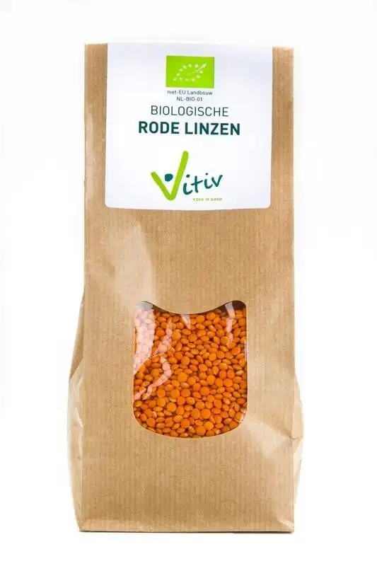 Vitiv Rote Linsen Bio (500 gr)