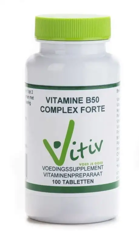Vitiv Vitamin B50-Komplex (100 Tab)