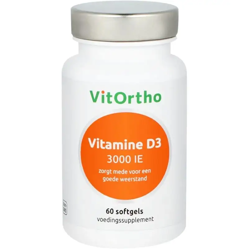 Vitortho Vitamin D3 3000IE (60 Caps)