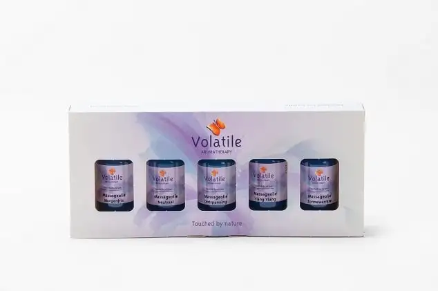 Volatile Geschenkbox Massageöl 5 x 30 Ml (1 Set)