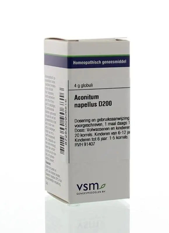 VSM Aconitum napellus D200 (4 g)