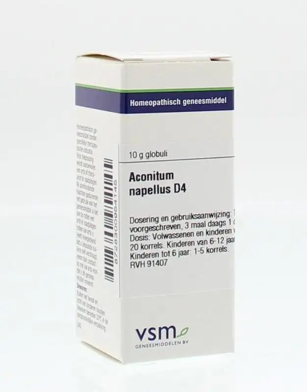 VSM Aconitum napellus D4 (10 g)