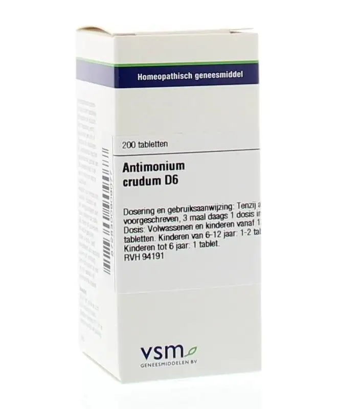 VSM Antimon Crudum D6 (200 Tab)