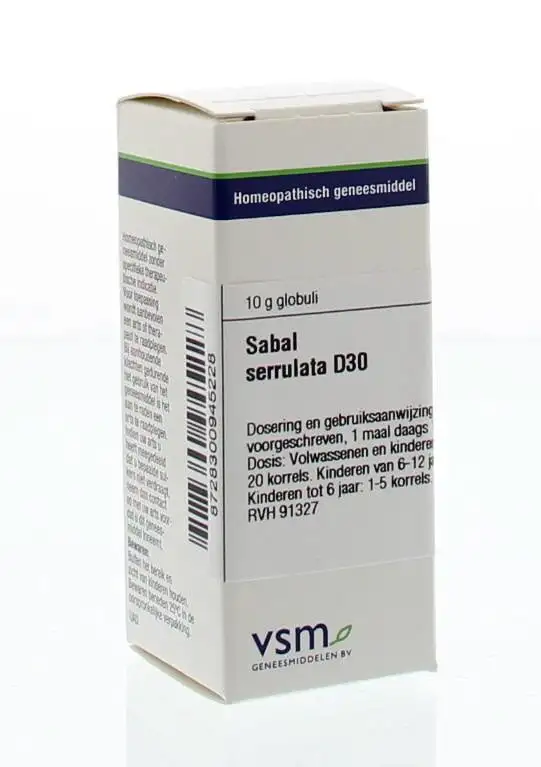 VSM Sabal serrulata D30 (10 gr)