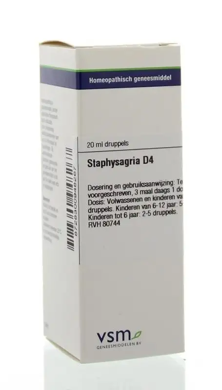 VSM Staphisagria D4 (20 Ml)