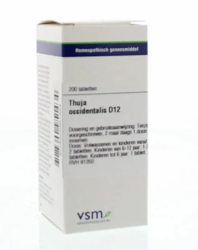 VSM Thuja occidentalis D12 (200 Tab)