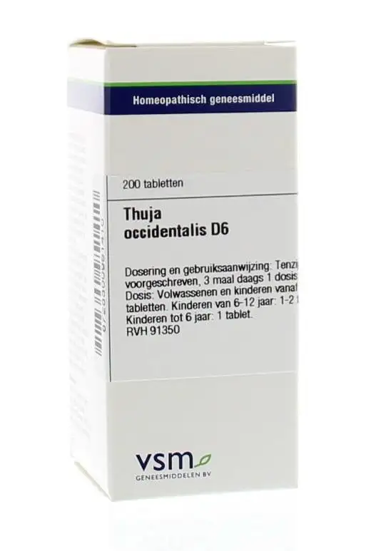 VSM Thuja occidentalis D6 (200 Tab)
