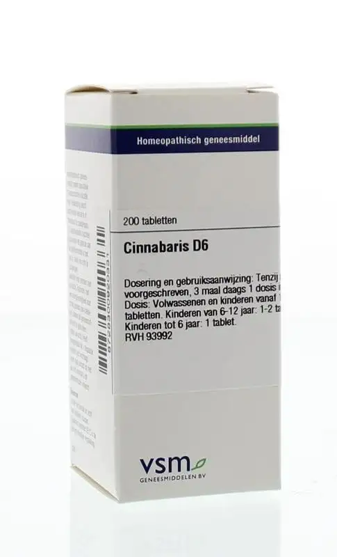 VSM Zinnober D6 (200 Tab)