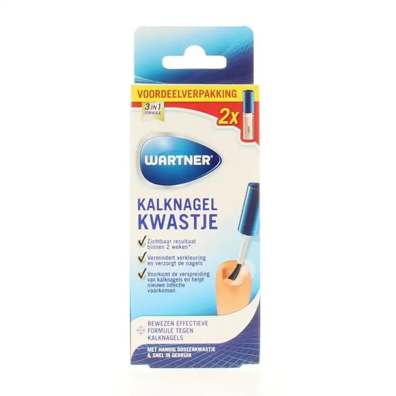 Wartner Limette Nagelpinsel Duo 2 x 5 Ml 10 Ml