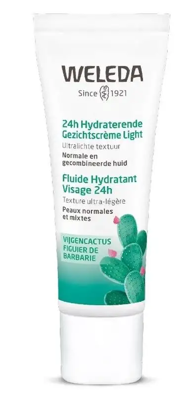 Weleda Feigenkaktus 24h feuchtigkeitsspendende GesichtsCreme leicht (30 Ml)
