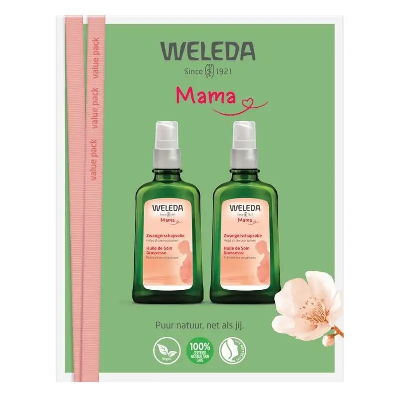 Weleda Vorteilsset Schwangerschaftsöl Duo 1 Set