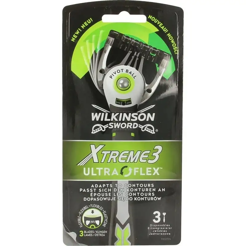 Wilkinson Extreme3 Ultraflex Klingen 3 Stück 3 Stück